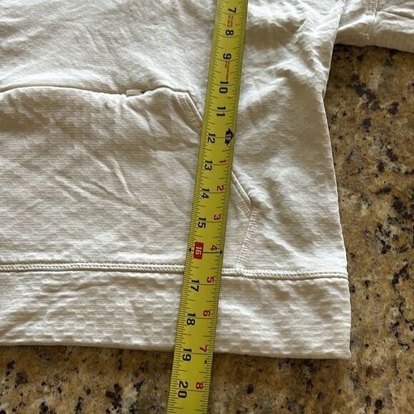 Nike Women's small Running sweatshirt Hoodie Hyperwarm Therma white cream S - Picture 9 of 10